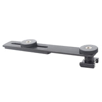 HKM-916499 Dual-Head Portable Camera Stand with Metal Bracket for 2-5kg Support