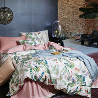 HKM-916627 American Style Simple Cotton 4-Piece Bedding Set - Duvet Covers in Multiple Sizes