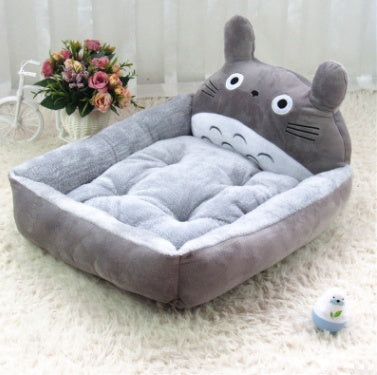 HKM-916691 Kennel removable and washable Teddy cartoon pet nest pet supplies large dog golden retriever dog bed mat wholesale