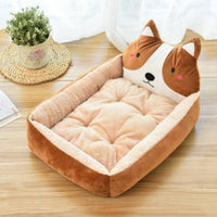 HKM-916691 Kennel removable and washable Teddy cartoon pet nest pet supplies large dog golden retriever dog bed mat wholesale