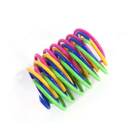 HKM-916755 Funny Cat Color Plastic Relieving Stuffy Self-beating Elastic Interaction Bite-resistant Toys