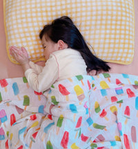 HKM-917139 Double-Layer Newborn Gauze Scarf with Animal and Floral Prints, 120x120cm