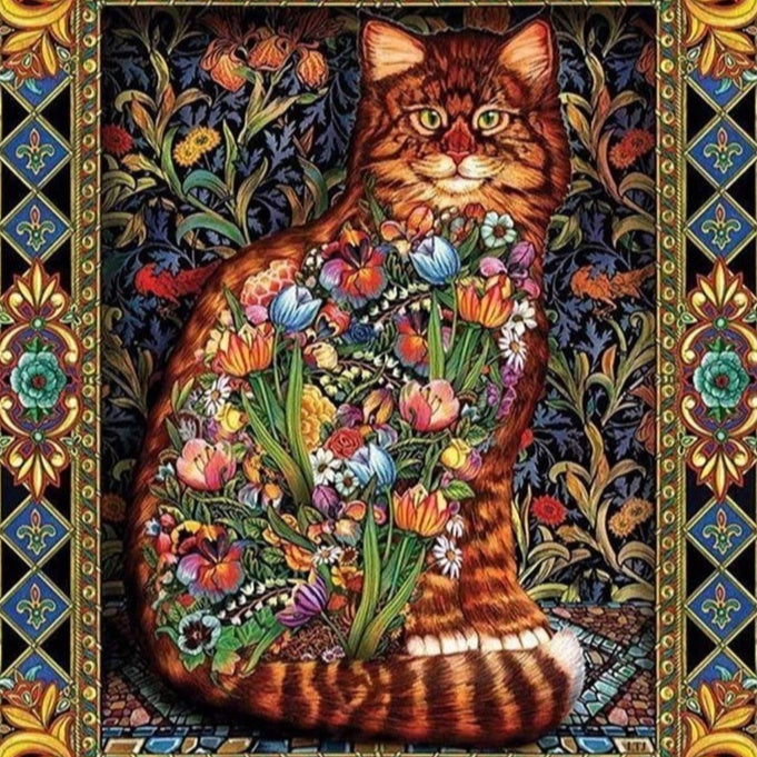 HKM-917203 Cartoon Style Polyester Fiber Carpet for Living Room, Bedroom, Corridor, and Entrance - 50 × 80cm