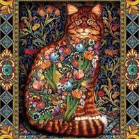 HKM-917203 Cartoon Style Polyester Fiber Carpet for Living Room, Bedroom, Corridor, and Entrance - 50 × 80cm