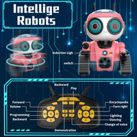 HKM-917267 Rechargeable Intelligent Dancing Robot with Music and Programming Function for Kids Ages 5 and Up