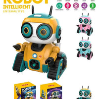 HKM-917267 Rechargeable Intelligent Dancing Robot with Music and Programming Function for Kids Ages 5 and Up