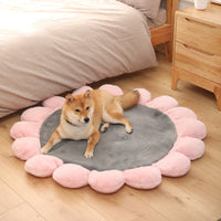 HKM-917331 Cozy Coral Fleece Pet Nest Sleeping Mat for Dogs and Cats