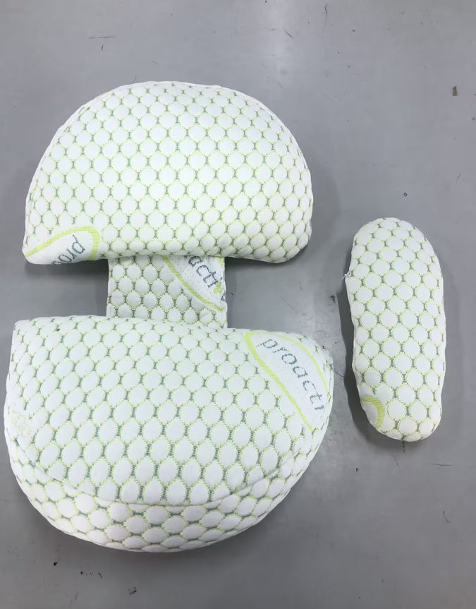 HKM-917587 Pregnancy Comfort Waist Pillow with Leaf Pattern - 120 cm, 10.1-15 cm Height