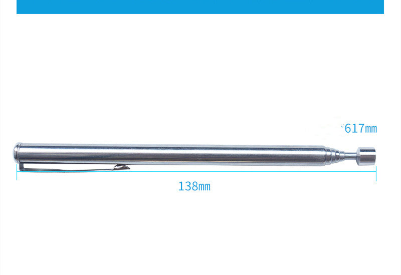 HKM-917651 Magnetic Telescopic Pen Holder with Clip – Suction Weight 1-2 Pounds