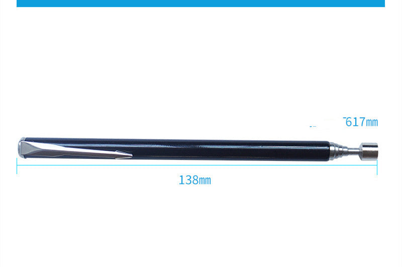 HKM-917651 Magnetic Telescopic Pen Holder with Clip – Suction Weight 1-2 Pounds