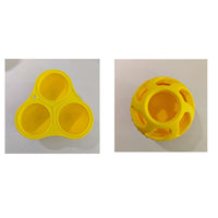 HKM-917907 Pet Silicone Toy Ball Molar Teeth Cleaning Interactive Bite-resistant Slow Food Ball