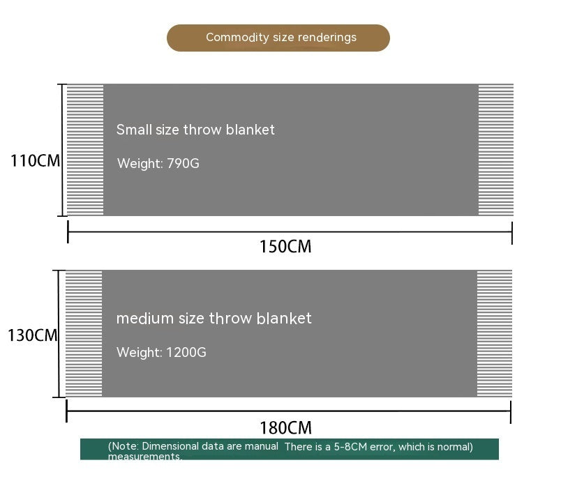 HKM-918291 Geometric Patterned Half Velvet Knitted Sofa Blanket - Modern Acrylic Throw in Three Colors