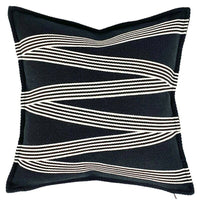 HKM-918675 Geometric Striped Cotton and Linen Pillowcase in Multiple Sizes and Patterns