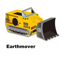 HKM-919187 Wearable 3D Cardboard Vehicle Model for Kids - DIY Handmade Cosplay Toy