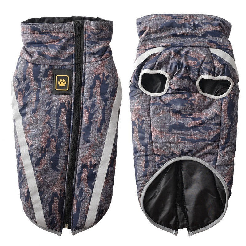 HKM-919251 Reflective Polyester Jacket for Large Dogs