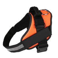 HKM-919443 Adjustable Nylon Pet Chest Harness and Traction Rope for Medium to Large Dogs