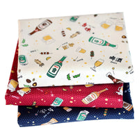HKM-919443 Animal Print 100% Cotton Fabric for DIY Baby Clothing, Spring & Summer Suitable for Trousers, Shirts, Casual Wear, Sportswear, Pajamas, 110cm Width