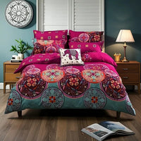HKM-919763 3-Piece King Duvet Cover Set with 2 Matching Pillowcases in Multiple Designs