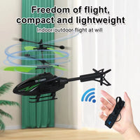 HKM-920019 Remote-Controlled Mini Helicopter with Gesture Control for Outdoor Use - Ages 8 and Up