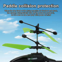 HKM-920019 Remote-Controlled Mini Helicopter with Gesture Control for Outdoor Use - Ages 8 and Up