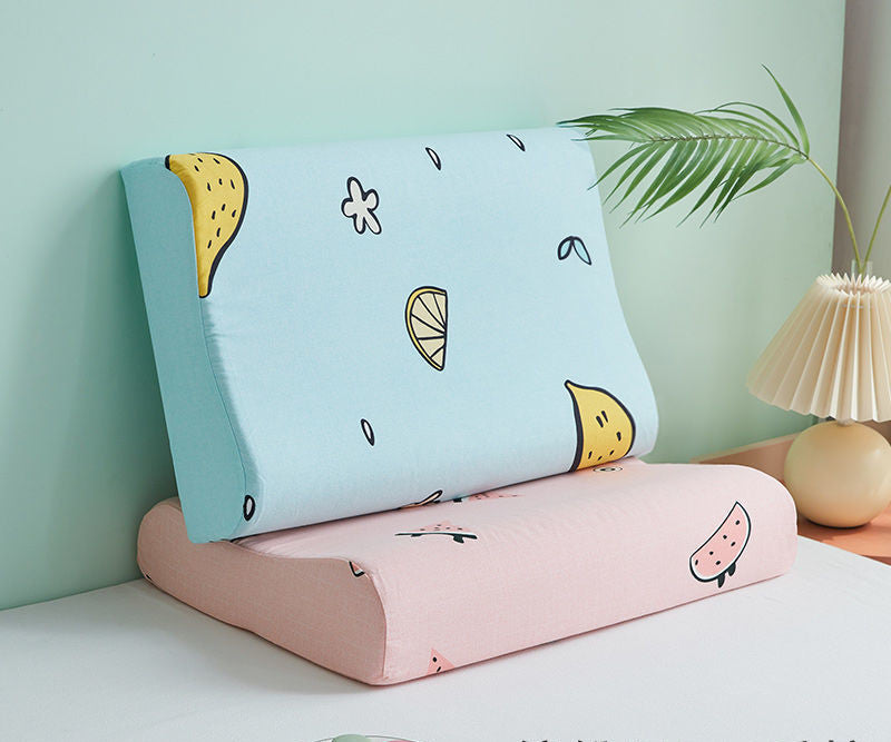 HKM-920083 Children's Comfortable Cotton Blend Pillowcase Set - Soft and Durable Memory Foam Support