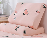 HKM-920083 Children's Comfortable Cotton Blend Pillowcase Set - Soft and Durable Memory Foam Support