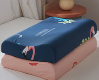 HKM-920083 Children's Comfortable Cotton Blend Pillowcase Set - Soft and Durable Memory Foam Support