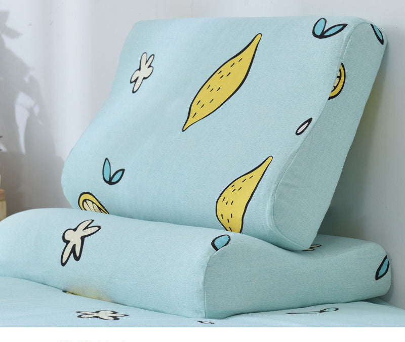 HKM-920083 Children's Comfortable Cotton Blend Pillowcase Set - Soft and Durable Memory Foam Support