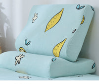 HKM-920083 Children's Comfortable Cotton Blend Pillowcase Set - Soft and Durable Memory Foam Support