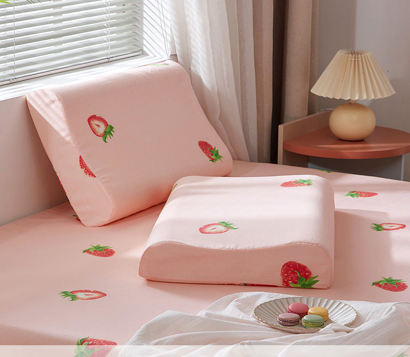 HKM-920083 Children's Comfortable Cotton Blend Pillowcase Set - Soft and Durable Memory Foam Support