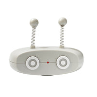 HKM-920211 Electric Robot Laser Cat Toy USB Charging Feather Teasing Cat Stick Rechargeable Intelligent Funny Pet Toys