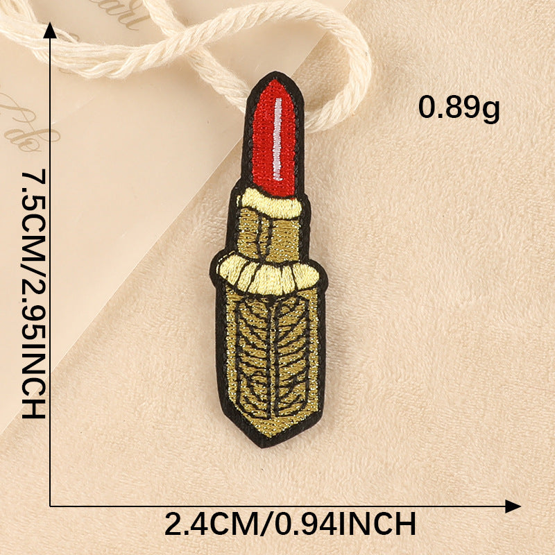 HKM-920531 Embroidered Polyester Patch for Clothing and Accessories