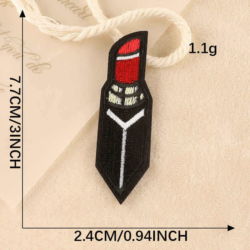 HKM-920531 Embroidered Polyester Patch for Clothing and Accessories