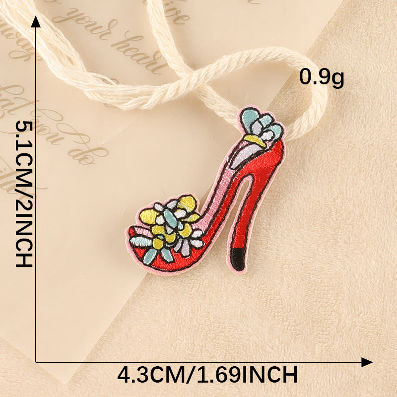 HKM-920531 Embroidered Polyester Patch for Clothing and Accessories