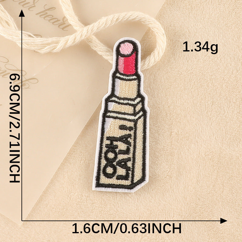 HKM-920531 Embroidered Polyester Patch for Clothing and Accessories