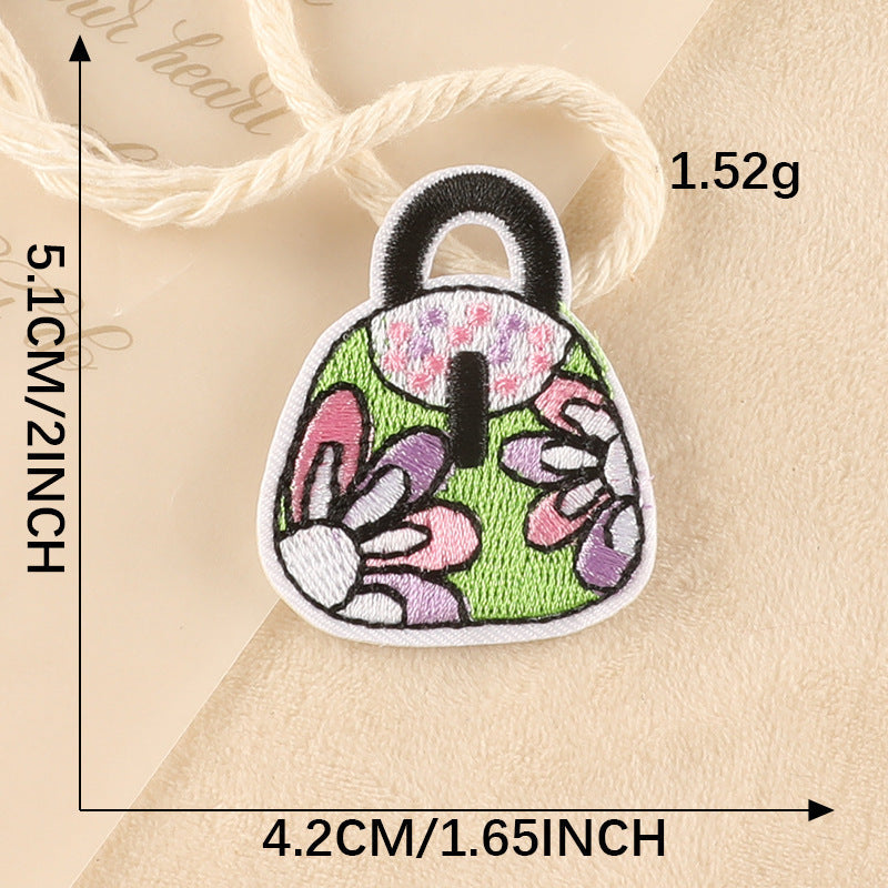 HKM-920531 Embroidered Polyester Patch for Clothing and Accessories