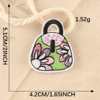 HKM-920531 Embroidered Polyester Patch for Clothing and Accessories