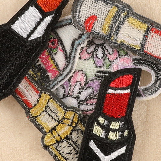 HKM-920531 Embroidered Polyester Patch for Clothing and Accessories