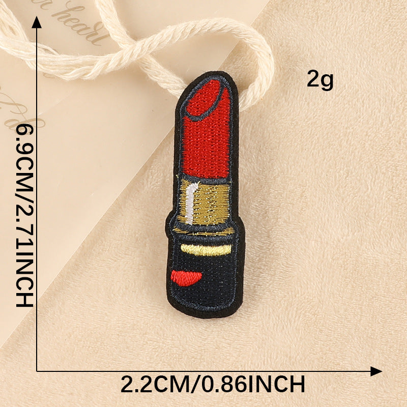HKM-920531 Embroidered Polyester Patch for Clothing and Accessories