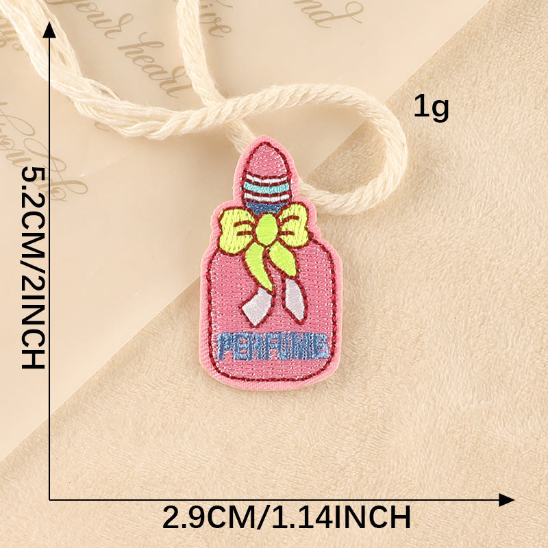 HKM-920531 Embroidered Polyester Patch for Clothing and Accessories