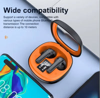 HKM-920659 Wireless Earbuds with Noise Isolation and Auto-Pairing Technology - Comfortable Ergonomic Design for Music and Calls