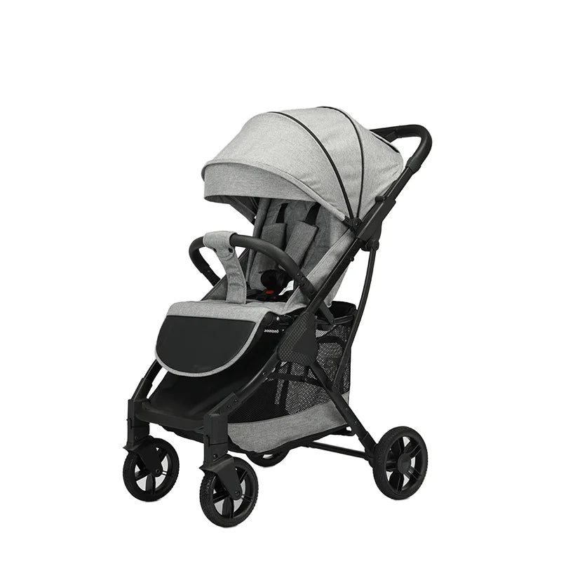 KTX-920787 Lightweight Eco-Friendly 3-in-1 4-Wheel Stroller with Five-Point Harness for Children Aged 0-12 Months