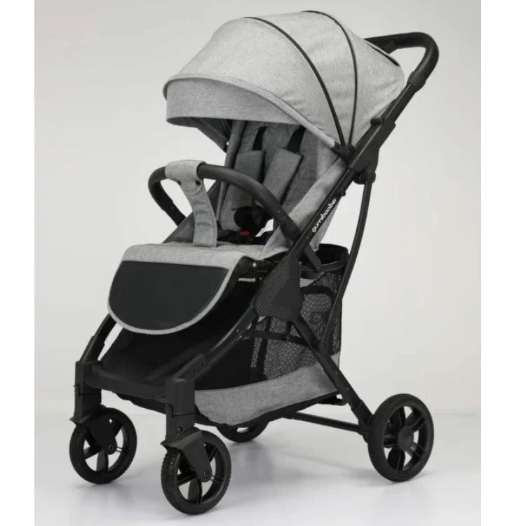 KTX-920787 Lightweight Eco-Friendly 3-in-1 4-Wheel Stroller with Five-Point Harness for Children Aged 0-12 Months