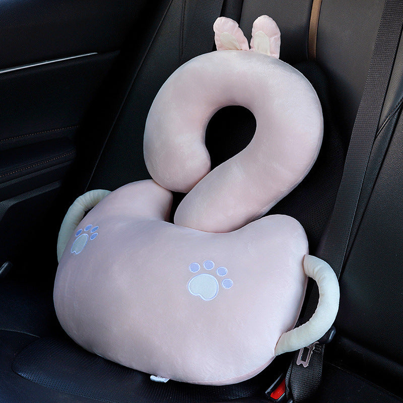 HKM-921043 Cute Cartoon Animal Hug Pillow - Light Cat, Toast, Rabbit, Capybara, Dinosaur, Dark Green Cat, 65cm