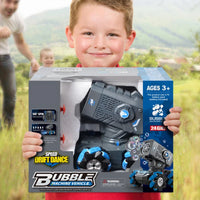 HKM-921171 Remote Control Bubble Blowing Stunt Tank Toy for Indoor and Outdoor Fun