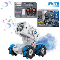 HKM-921171 Remote Control Bubble Blowing Stunt Tank Toy for Indoor and Outdoor Fun