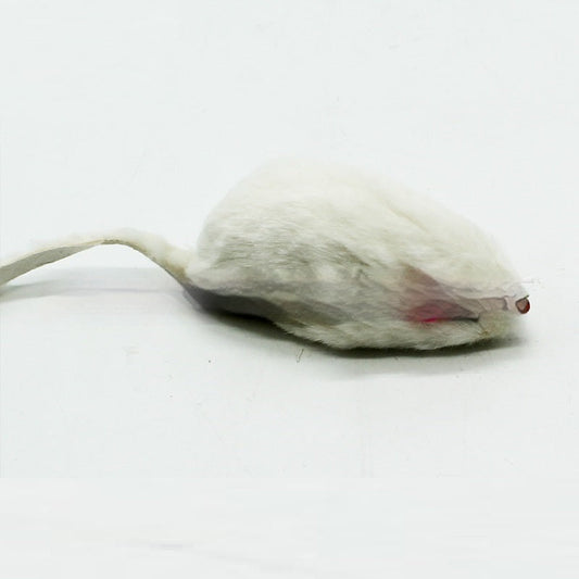 HKM-921363 Cat Supplies 2-inch Rabbit Skin Mouse Self-Hi Toy