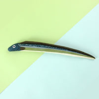 HKM-921555 Canvas Cat Teaser Stick with Simulation Fish Design for Dental Health and Play