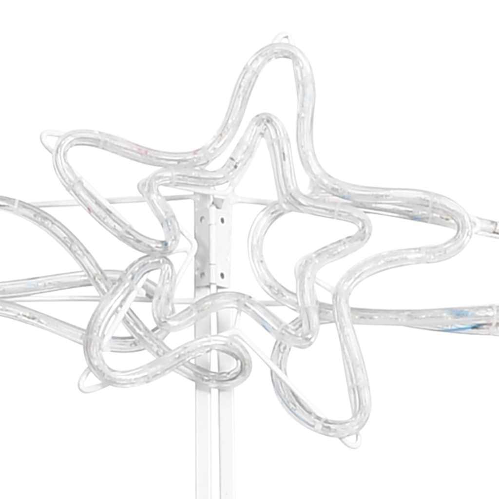 KTX-921555 Illuminated Nativity Scene with 240 Multicolor LEDs, Weather-Resistant Christmas Decoration, 116x41x87 cm