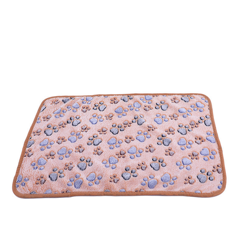 HKM-921683 Cozy Flannel Pet Blanket for Dogs and Cats - Various Colors & Sizes